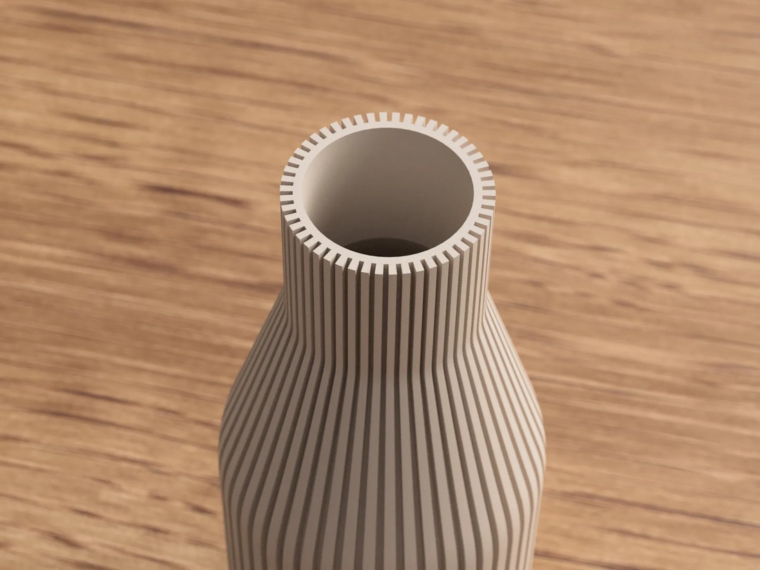Vază minimalistă 3D - casă & stil de viață - accesorii pentru decorat casa - suport de flori - vaze - Artynos.ro
