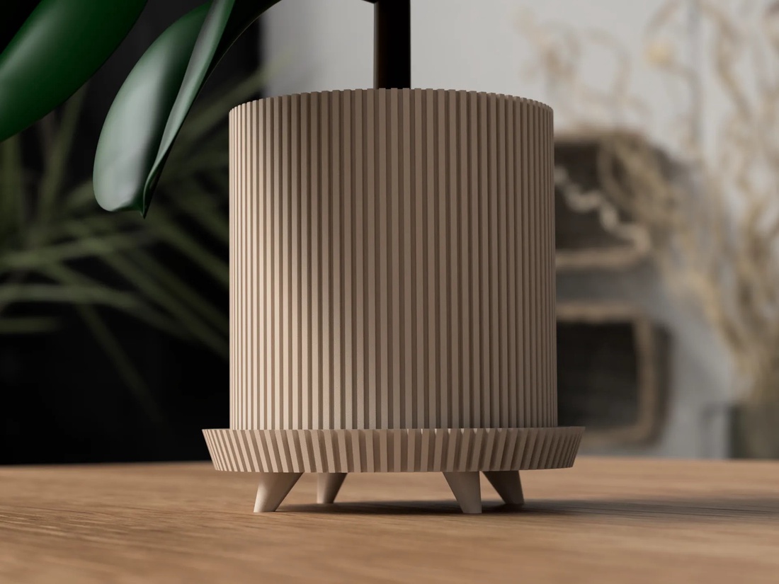 Ghiveci de flori 3D cu picioare - casă & stil de viață - accesorii pentru decorat casa - suport de flori - ghiveci și jardiniere - Artynos.ro