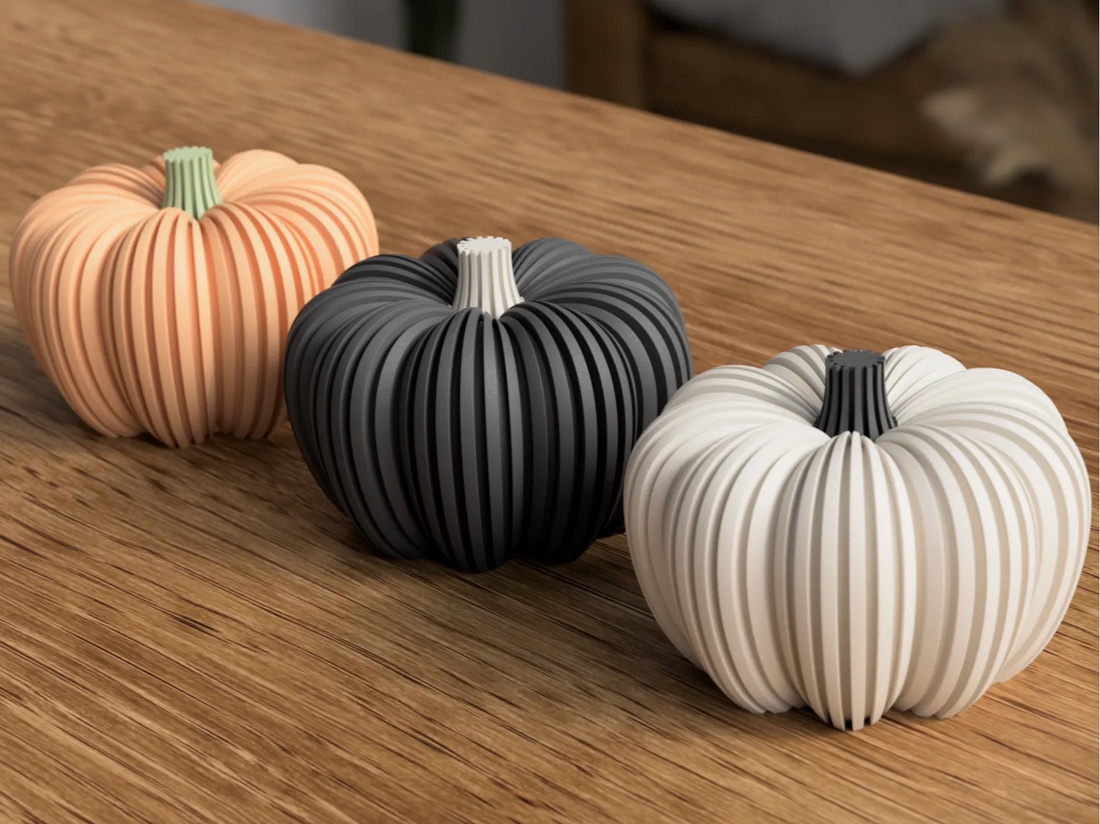 Decorațiune 3D de dovleac de Halloween - 3D tök dekoráció - casă & stil de viață - accesorii pentru decorat casa - halloween - tot ce ai nevoie pentru petrecere! - ornamente de halloween - Artynos.ro