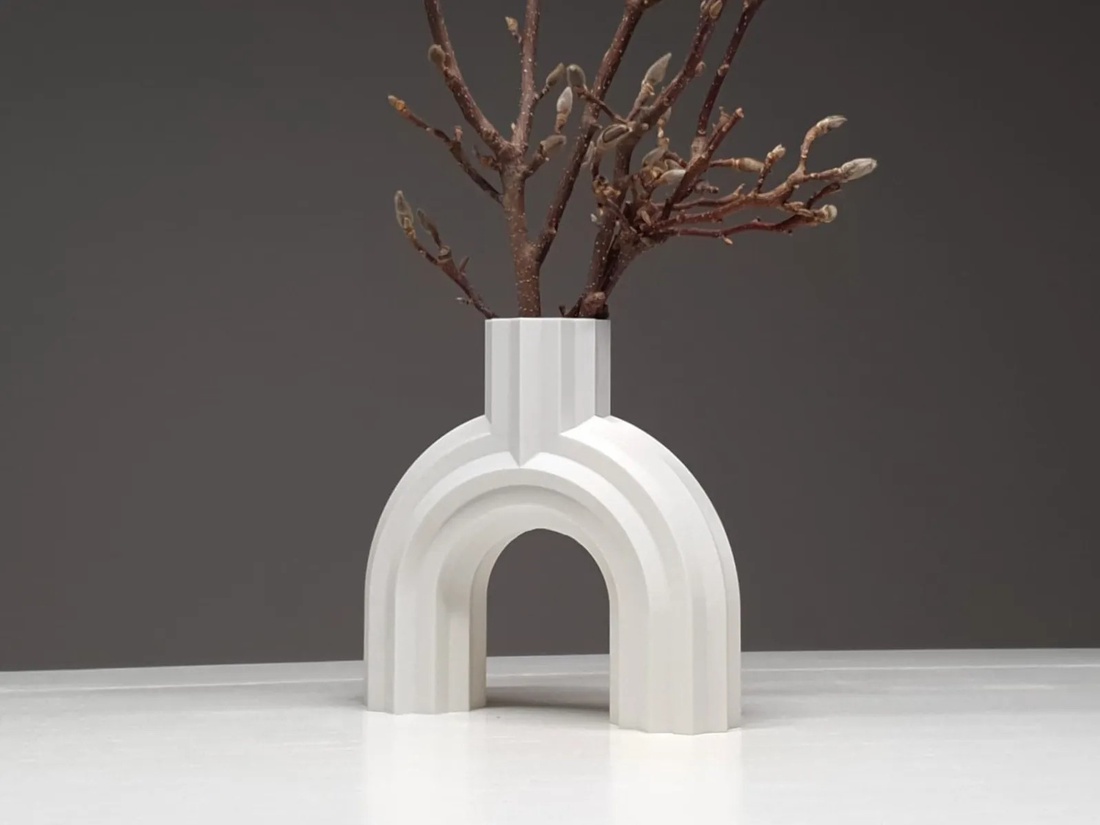 Vază modernă 3D - 3D modern váza - casă & stil de viață - accesorii pentru decorat casa - suport de flori - vaze - Artynos.ro