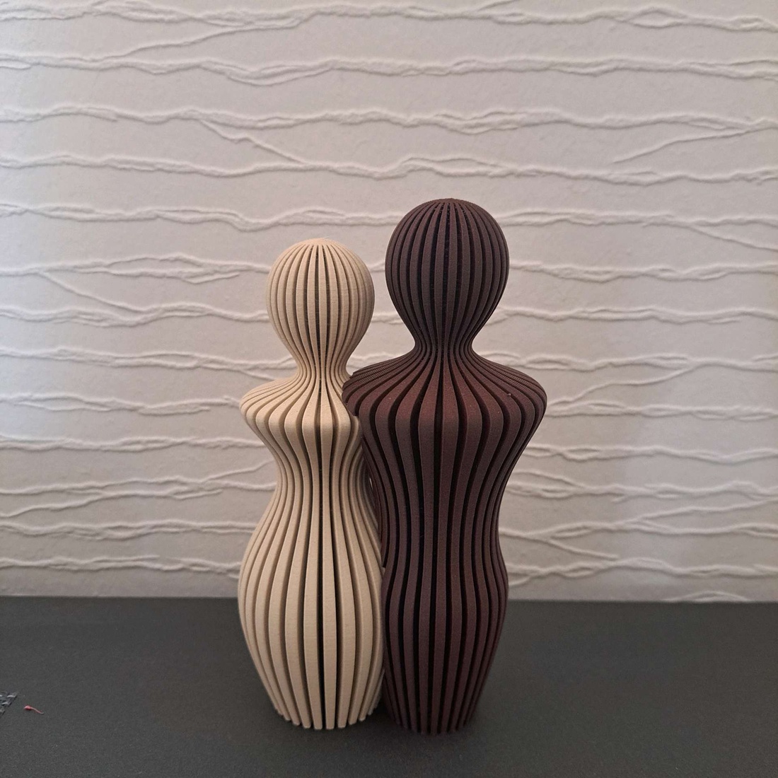 Statuie 3D bărbat-femeie - 3D férfi-nő szobor - casă & stil de viață - accesorii pentru decorat casa - decorațiuni de masă și decorațiuni pentru rafturi  - decorațiuni de masă - Artynos.ro