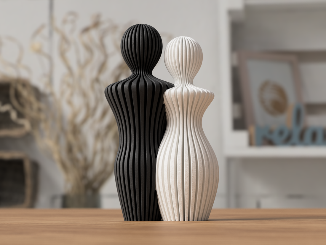 Statuie 3D bărbat-femeie - 3D férfi-nő szobor - casă & stil de viață - accesorii pentru decorat casa - decorațiuni de masă și decorațiuni pentru rafturi  - decorațiuni de masă - Artynos.ro