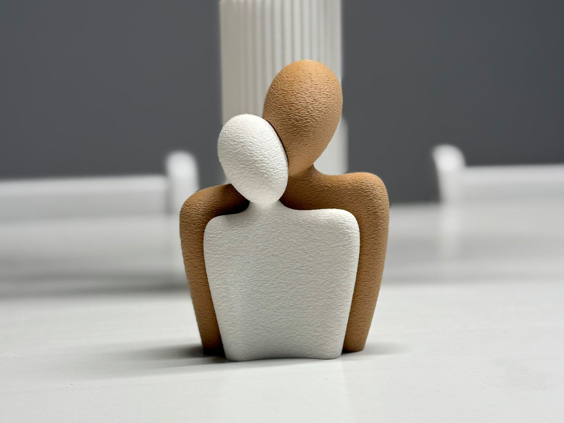 Statuie 3D bărbat-femeie - 3D férfi-nő szobor - casă & stil de viață - accesorii pentru decorat casa - decorațiuni de masă și decorațiuni pentru rafturi  - decorațiuni de masă - Artynos.ro