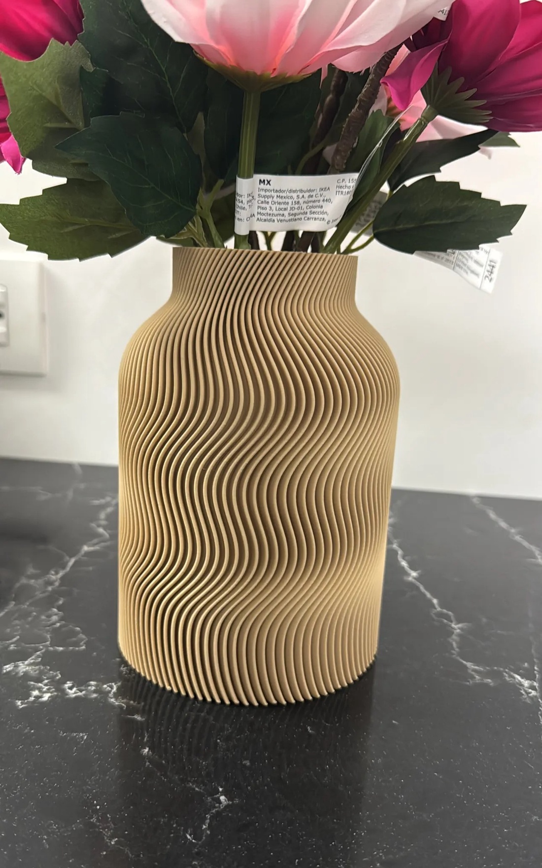 Vază 3D Luna - 3D Luna váza - casă & stil de viață - accesorii pentru decorat casa - suport de flori - vaze - Artynos.ro