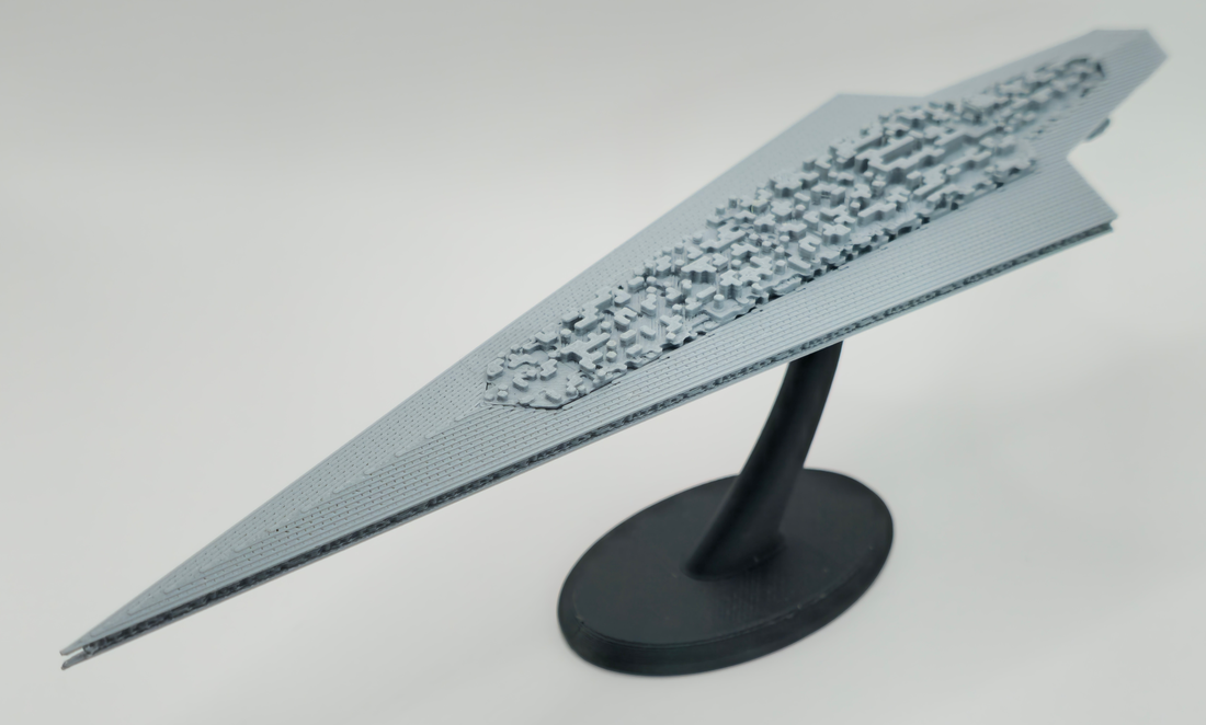 Superdistrugătorul Stelar 3D Star Wars - 3D Star Wars szuper csillagromboló - casă & stil de viață - accesorii pentru decorat casa - decorațiuni de masă și decorațiuni pentru rafturi  - decorațiuni de masă - Artynos.ro