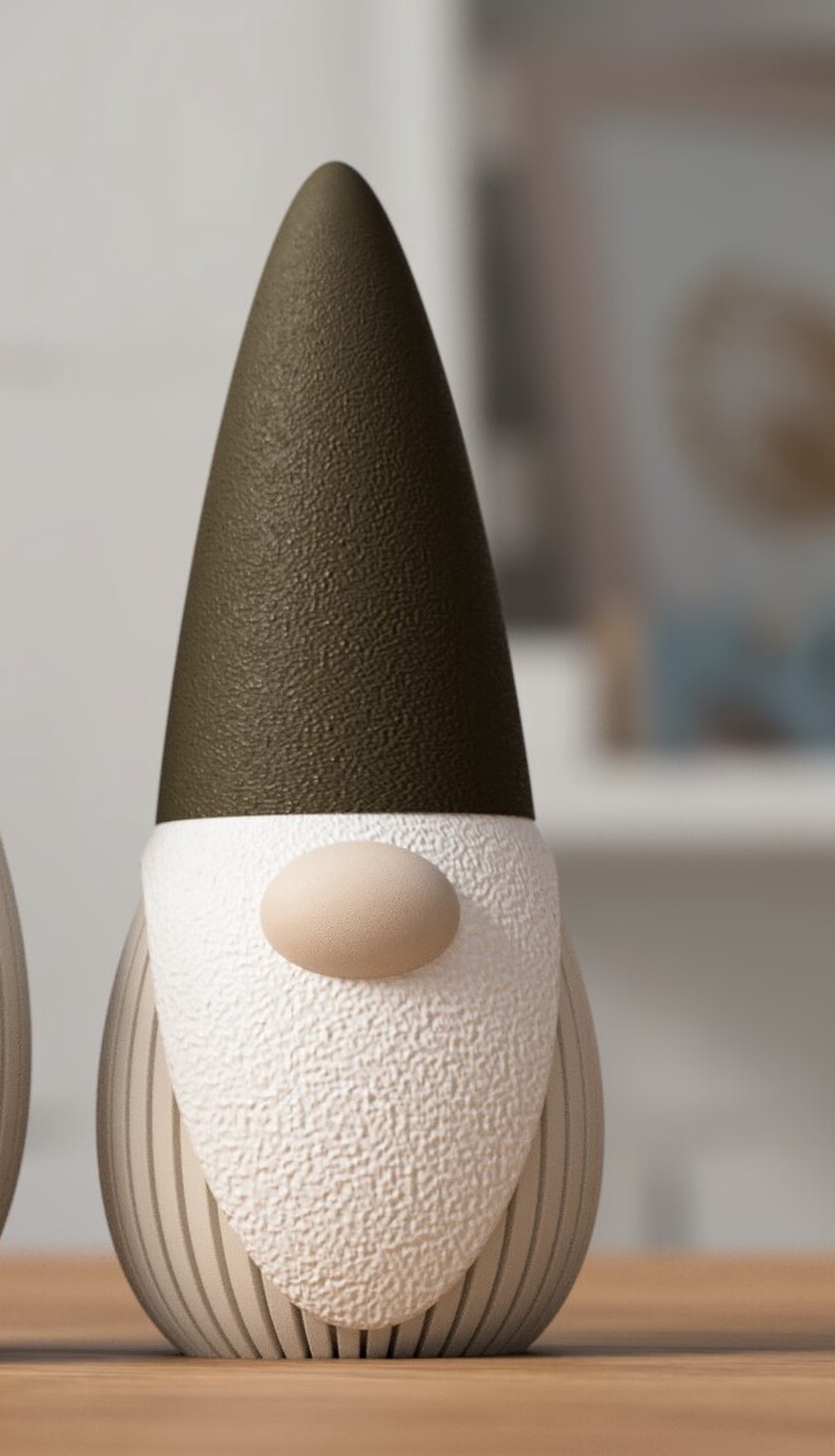 Elf 3D - 3D manó - accesorii de crăciun - decorațiuni de crăciun de casă - spiriduși de crăciun, figurine - Artynos.ro