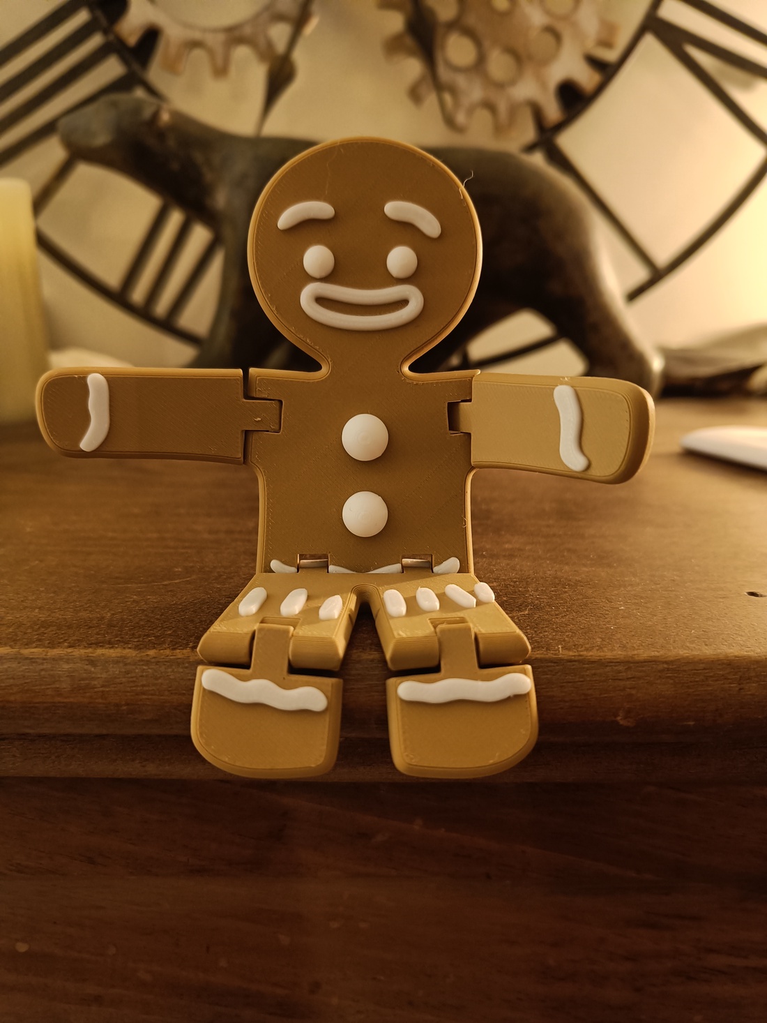 Om de zăpadă 3D - 3D mézi - crăciun - decorațiuni de crăciun de casă - spiriduși de crăciun - Artynos.ro