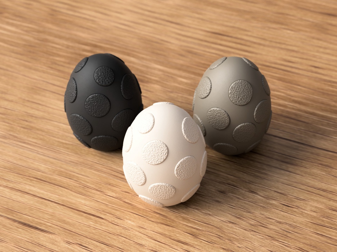 Ou de Paște 3D cu puncte - casă & stil de viață - decorațiuni de casă - decorațiuni de masă și rafturi - decorațiuni de masă - Artynos.ro