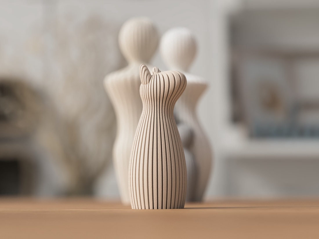 Câine 3D cu urechi în picioare - casă & stil de viață - decorațiuni de casă - decorațiuni de masă și rafturi - decorațiuni de masă - Artynos.ro