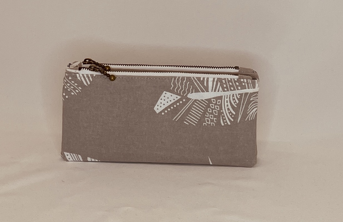 Geantă de toaletă cu model, format din 2 piese, portofel - genți și portofele - genți cosmetice - Artynos.ro