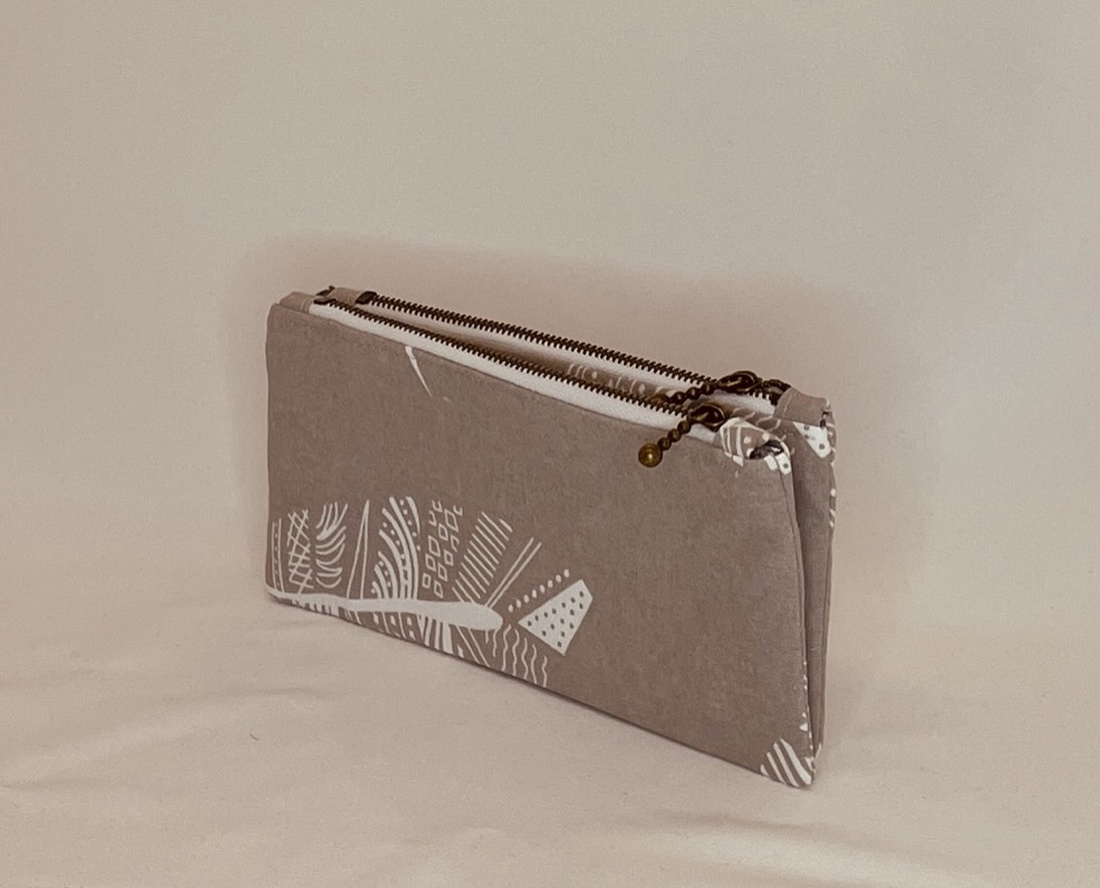 Geantă de toaletă cu model, format din 2 piese, portofel - genți și portofele - genți cosmetice - Artynos.ro