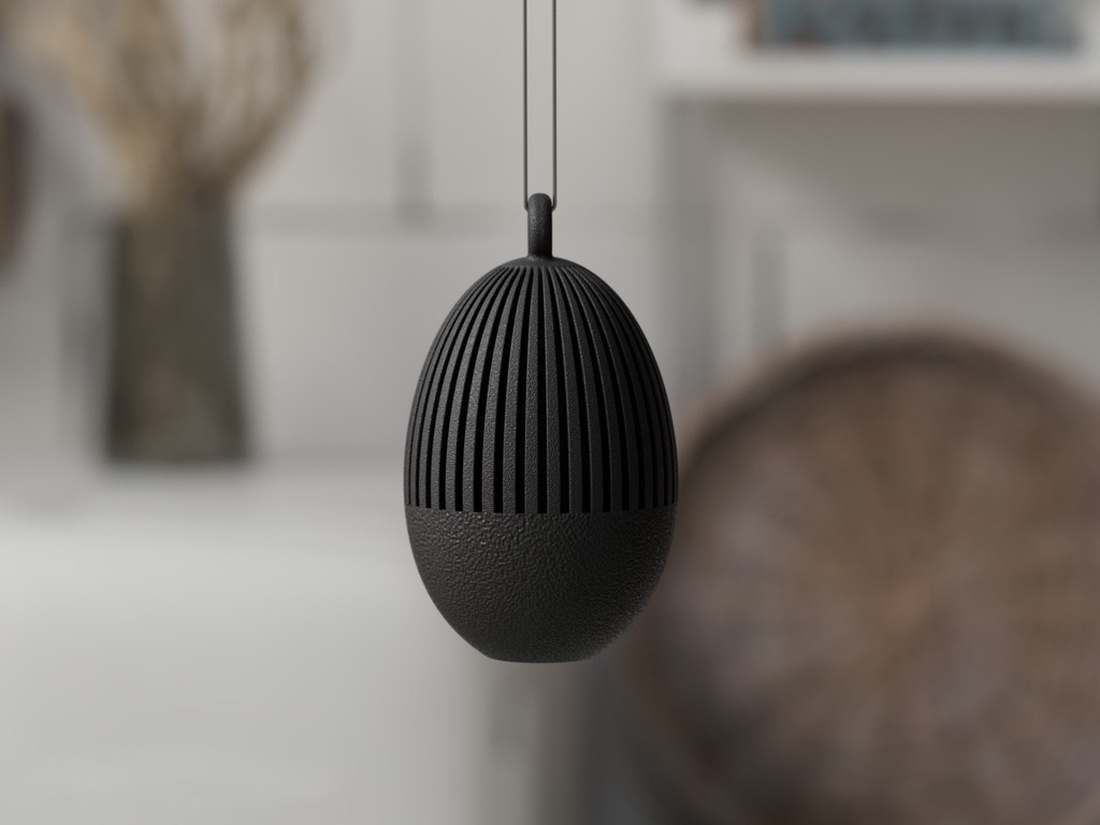 Ou 3D cu jumătate de nervuri de 5 cm - casă & stil de viață - decorațiuni de casă - decorațiuni de masă și rafturi - decorațiuni de masă - Artynos.ro