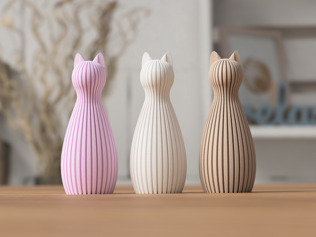 Pisoi 3d - casă & stil de viață - decorațiuni de casă - decorațiuni de masă și rafturi - decorațiuni de masă - Artynos.ro