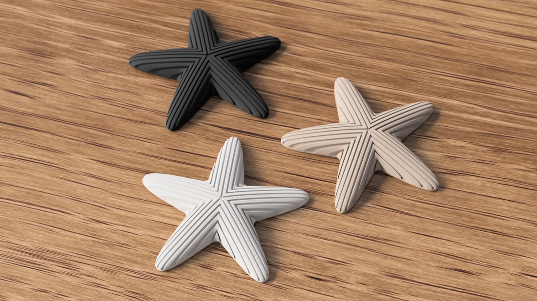Stea de mare 3D - casă & stil de viață - decorațiuni de casă - decorațiuni de masă și rafturi - decorațiuni de masă - Artynos.ro
