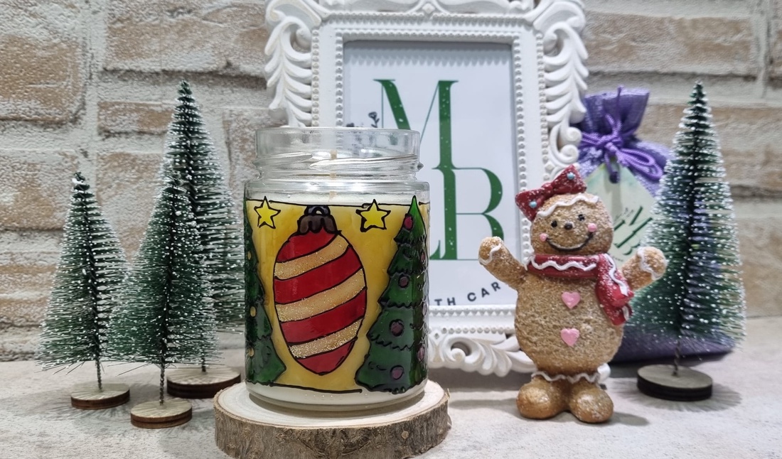 Borcan Braduti si Globuri - casă & stil de viață - lumânări, parfumuri, arome - ceară parfumată - Artynos.ro