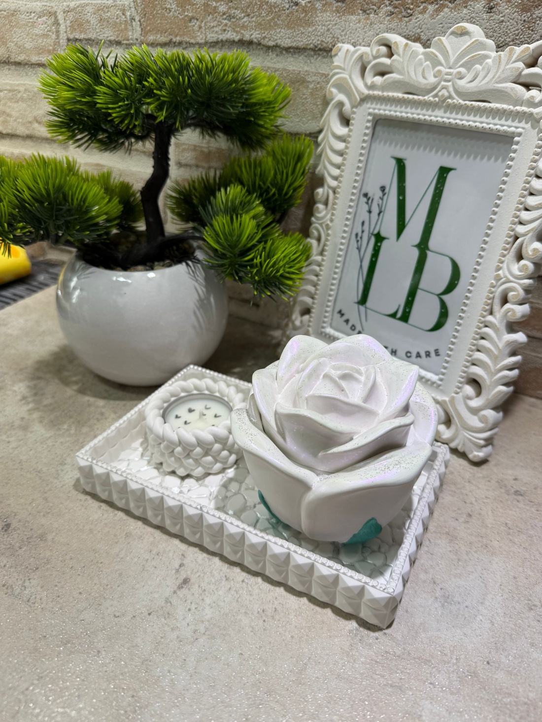 Set Cutie Trandafir - casă & stil de viață - accesorii pentru decorat casa - decorațiuni de masă și decorațiuni pentru rafturi  - boluri din ceramică, boluri decorative - Artynos.ro