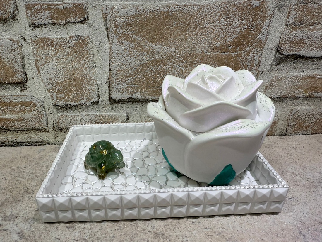 Set Broscuta norocoasa - arte vizuale și accesorii  - sculptură - sculpturi și figurine din ceramică - Artynos.ro