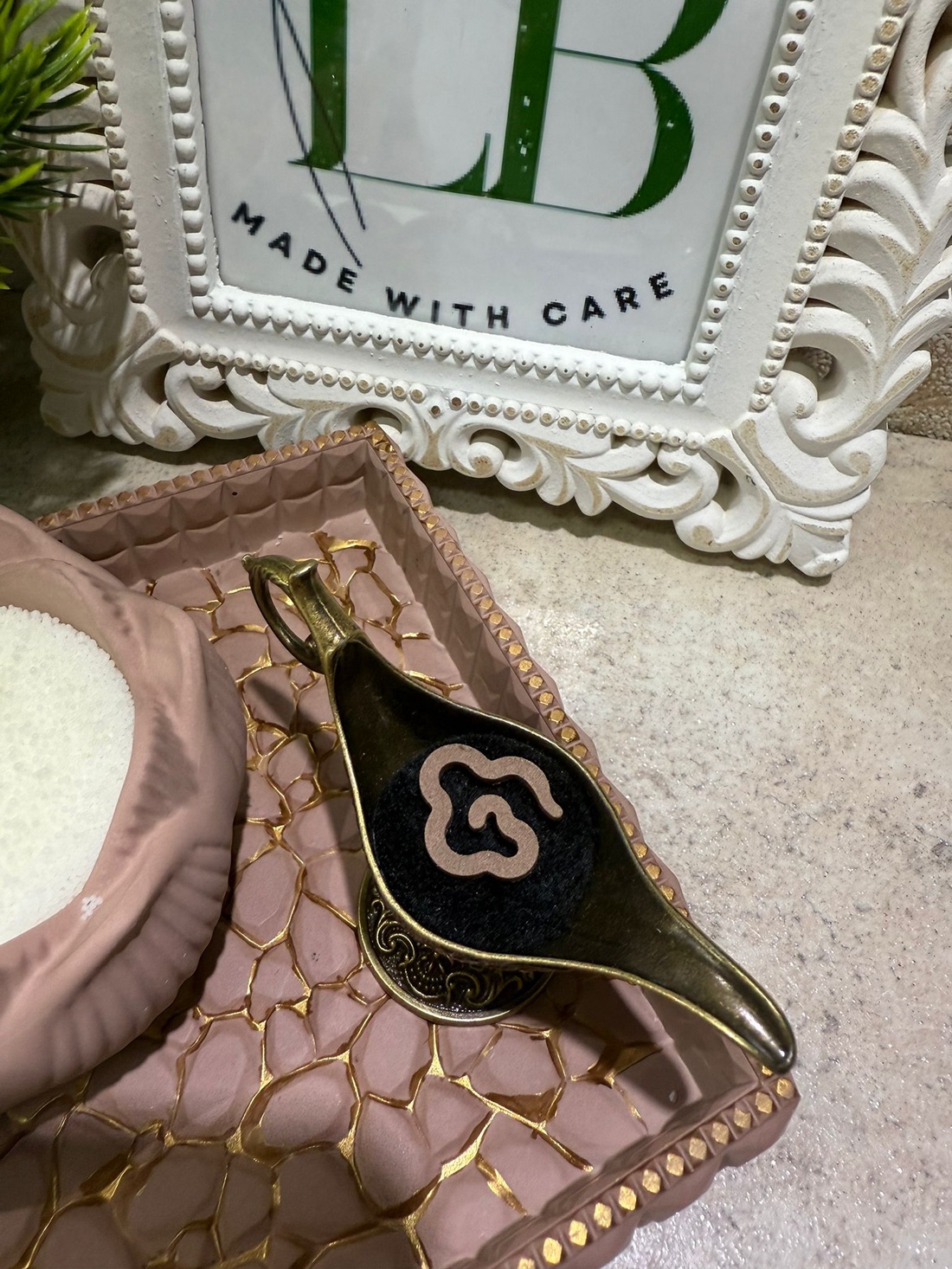 Set lampa magica - arte vizuale și accesorii  - sculptură - sculpturi și figurine din ceramică - Artynos.ro