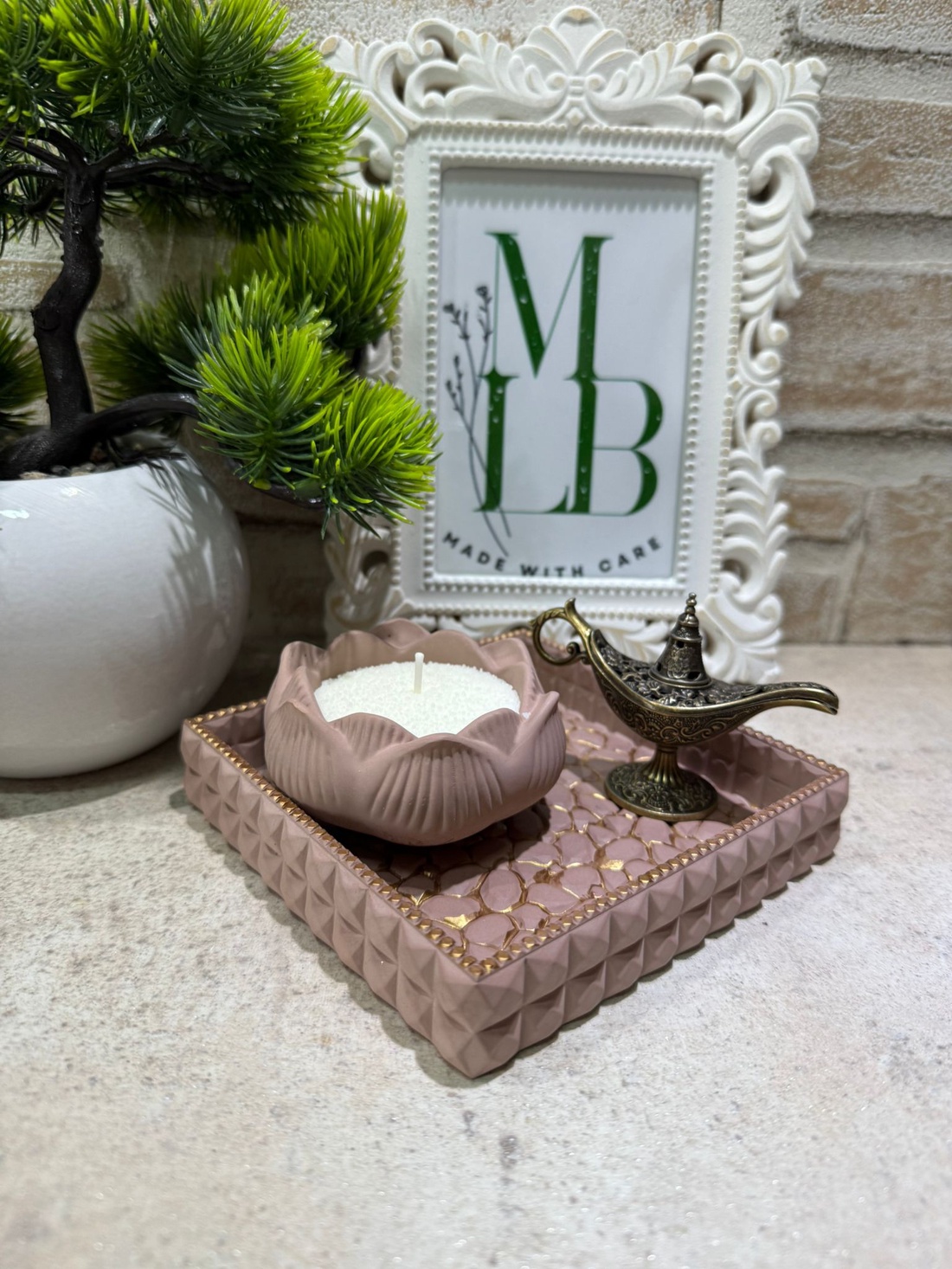 Set lampa magica - arte vizuale și accesorii  - sculptură - sculpturi și figurine din ceramică - Artynos.ro