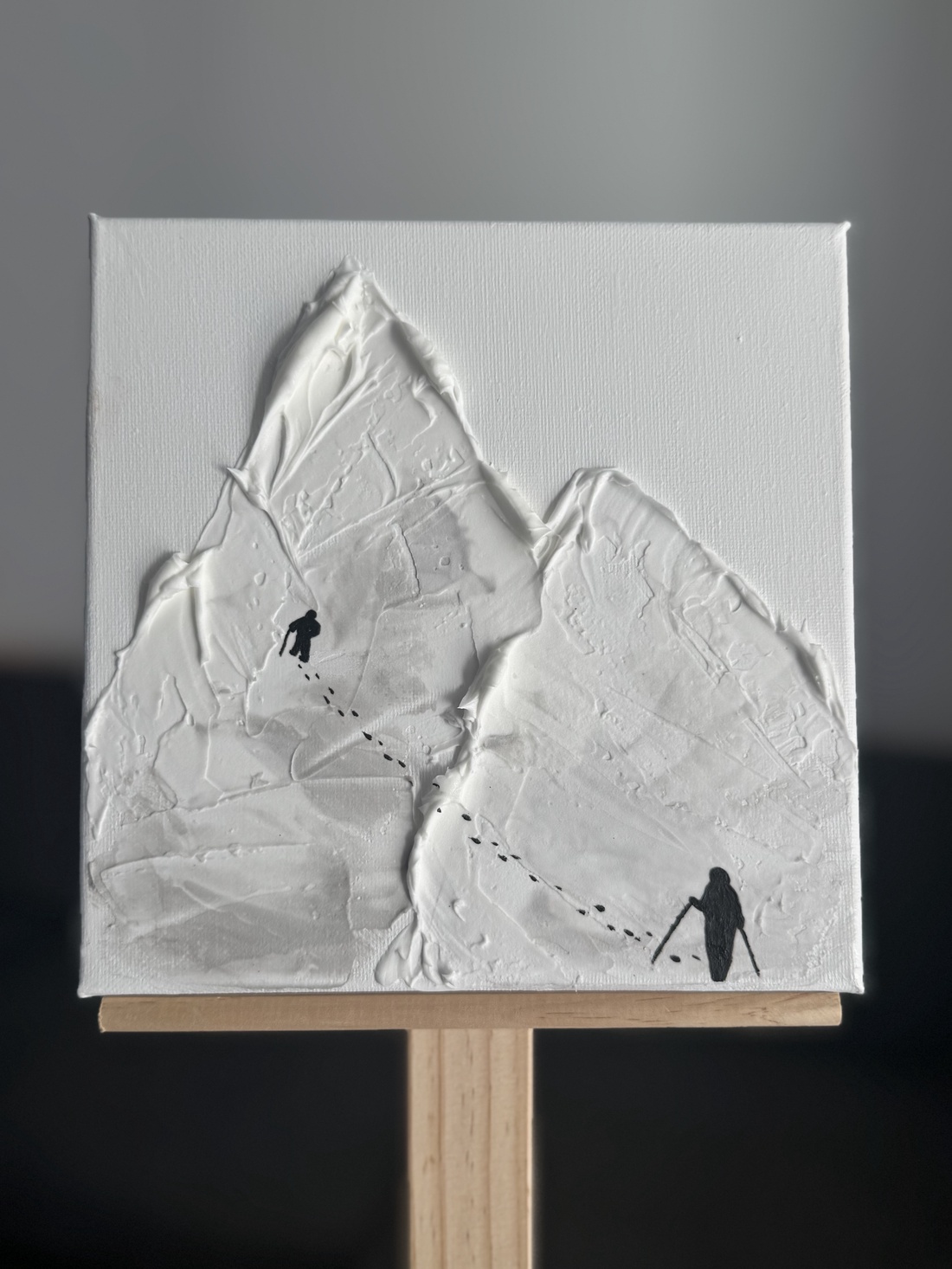 DU-MĂ LA MUNTE / Tablou structural 3D in relief handmade - casă & stil de viață - decorațiuni de casă - picturi murale - tablouri/picturi pe pânză - Artynos.ro