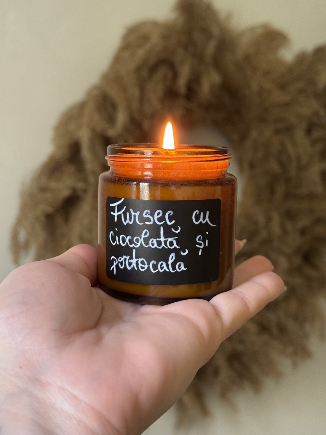 Lumanare non-toxica din ceara de soia cu esenta naturala 100% - casă & stil de viață - lumânări, parfumuri, arome - lumânări artizanale - Artynos.ro