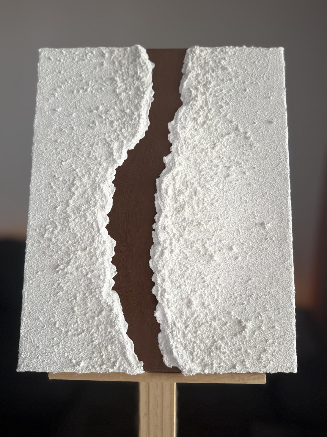 RIFT /  Tablou handmade sculptural in relief 3d texturat - casă & stil de viață - decorațiuni de casă - picturi murale - tablouri/picturi pe pânză - Artynos.ro