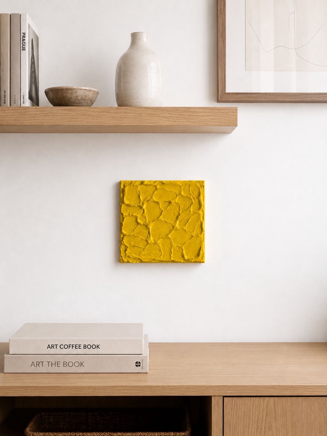 SOLAR /  Tablou structurat handmade 3D in relief texturat modern minimalist - casă & stil de viață - decorațiuni de casă - picturi murale - tablouri/picturi pe pânză - Artynos.ro