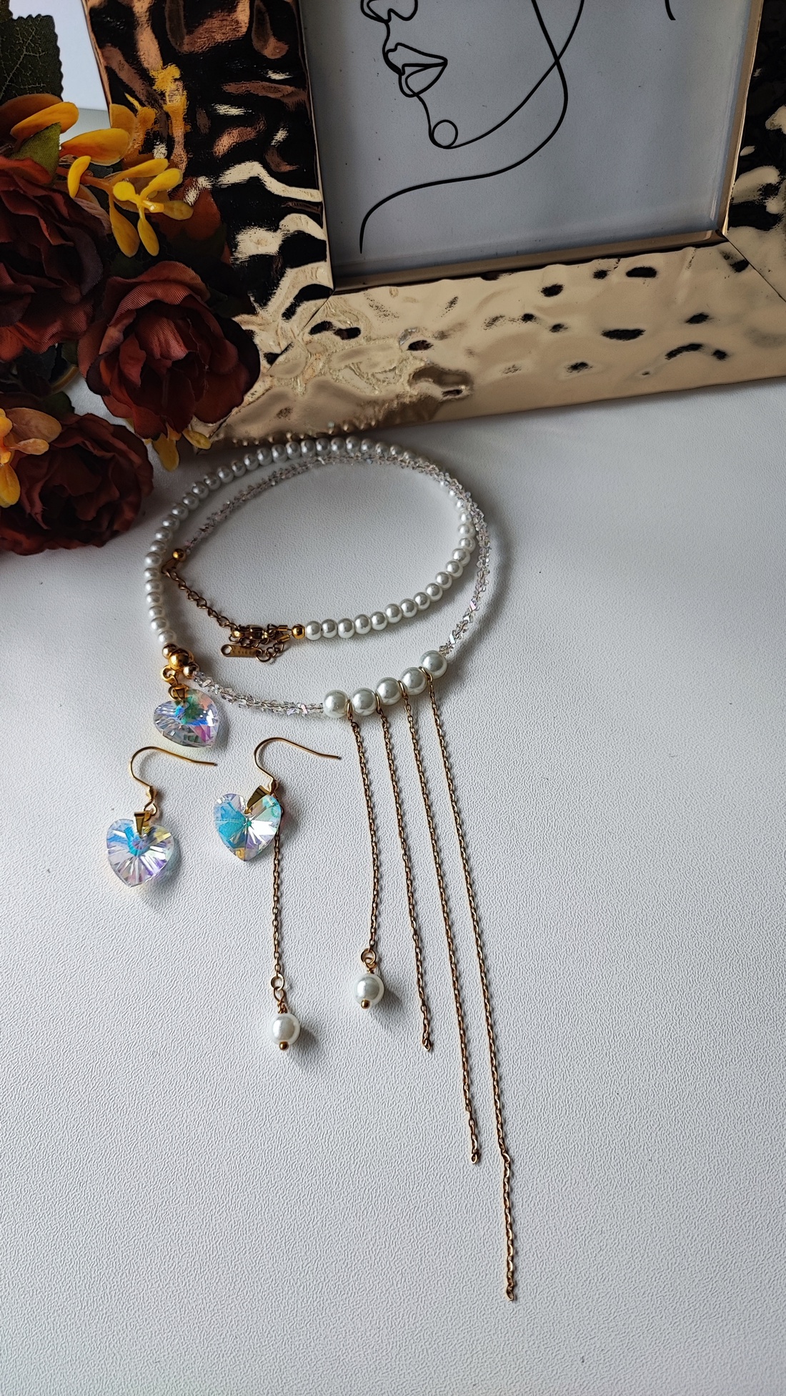 Set bijuterii Aurora Heart - bijuterii - seturi de bijuterii - Artynos.ro