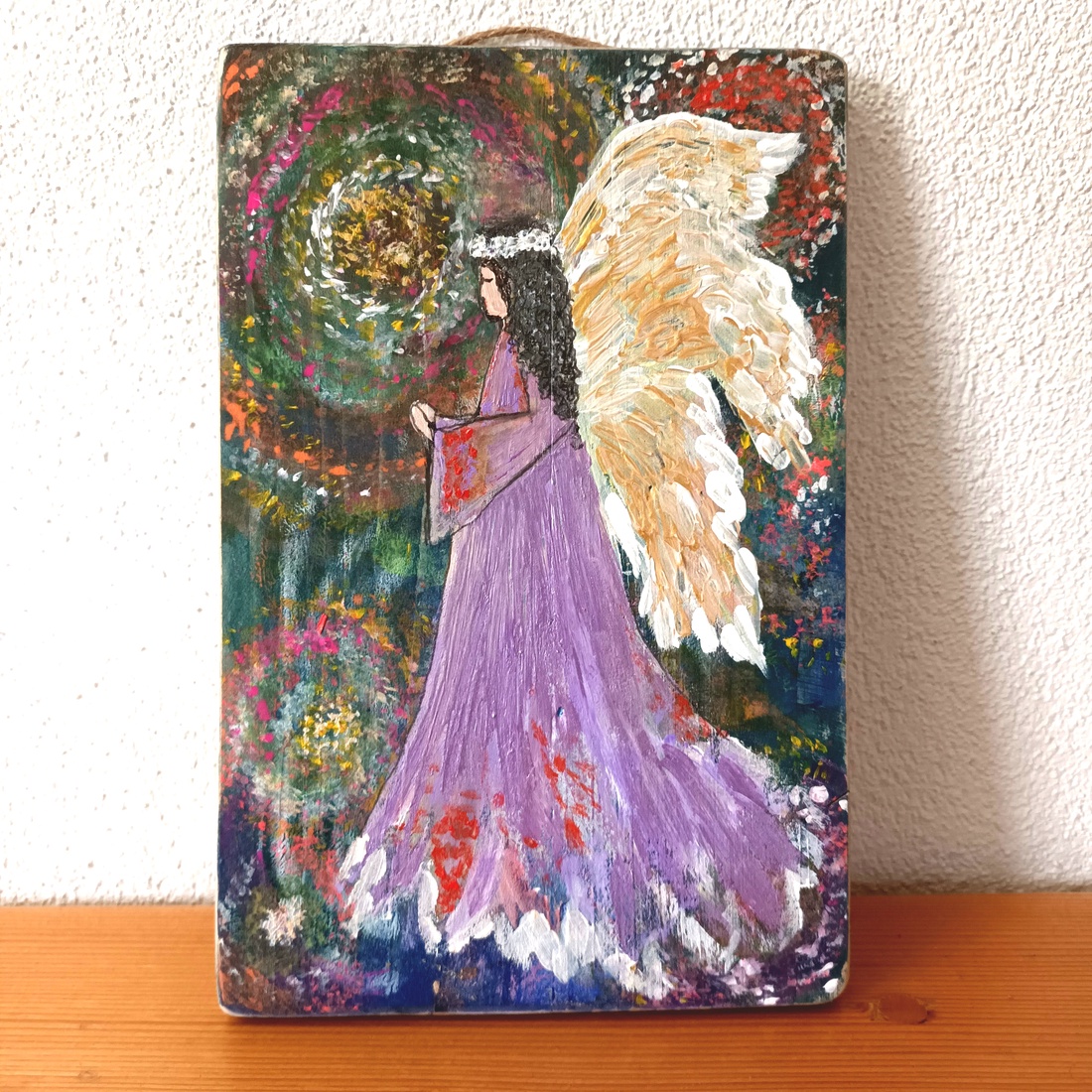 Ingeras pazitor - arte vizuale și accesorii - picturi - imagine de pastel - Artynos.ro Ingeras pazitor - arte vizuale și accesorii - picturi - imagine de pastel - Artynos.ro