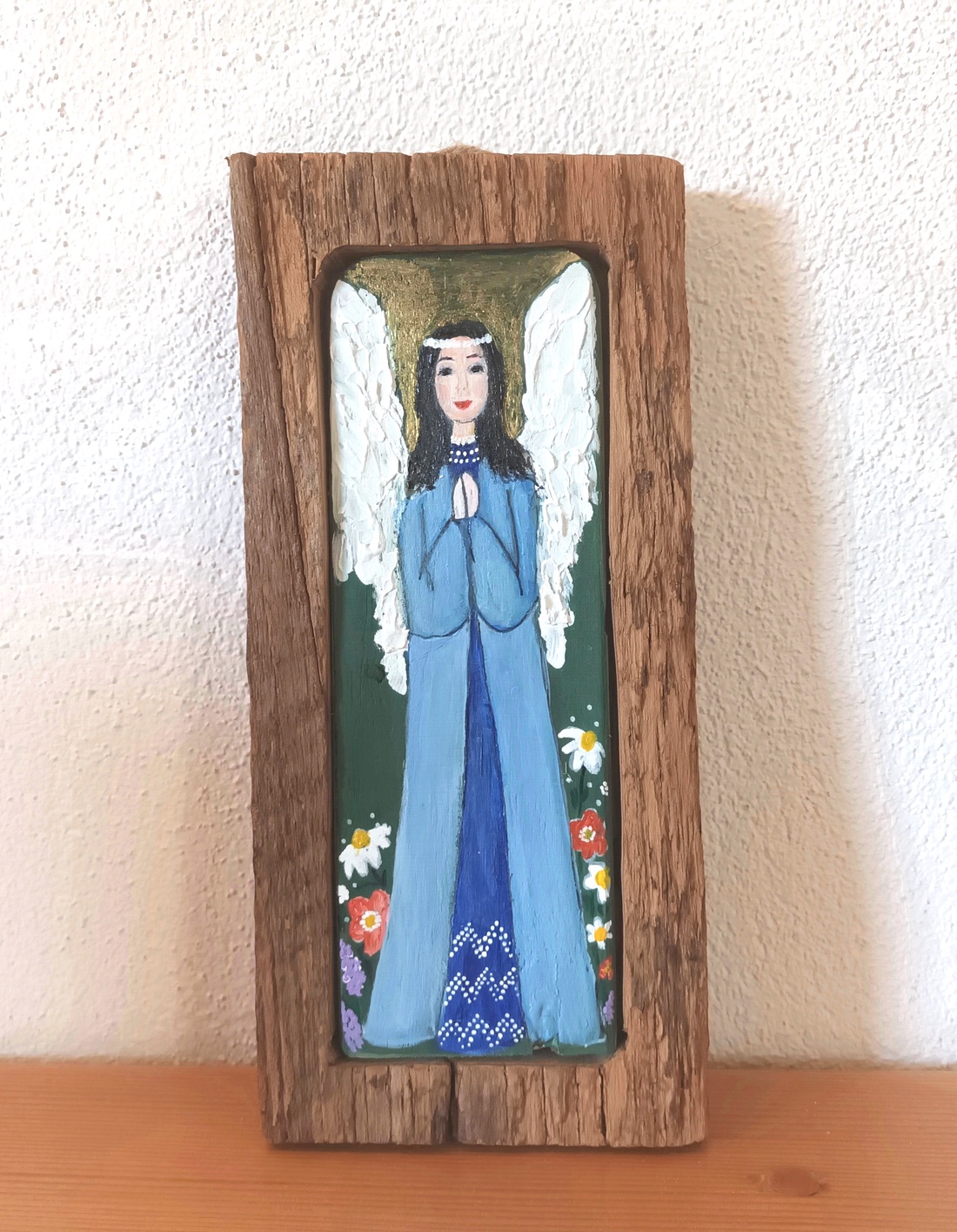 Inger albastru - arte vizuale și accesorii - picturi - pictură acrilică - Artynos.ro Inger albastru - arte vizuale și accesorii - picturi - pictură acrilică - Artynos.ro