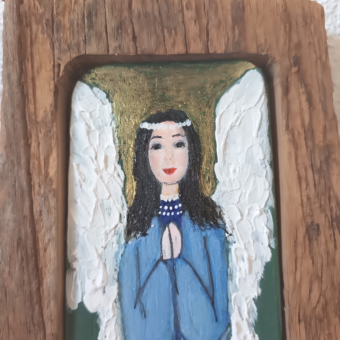 Inger albastru - arte vizuale și accesorii - picturi - pictură acrilică - Artynos.ro Inger albastru - arte vizuale și accesorii - picturi - pictură acrilică - Artynos.ro