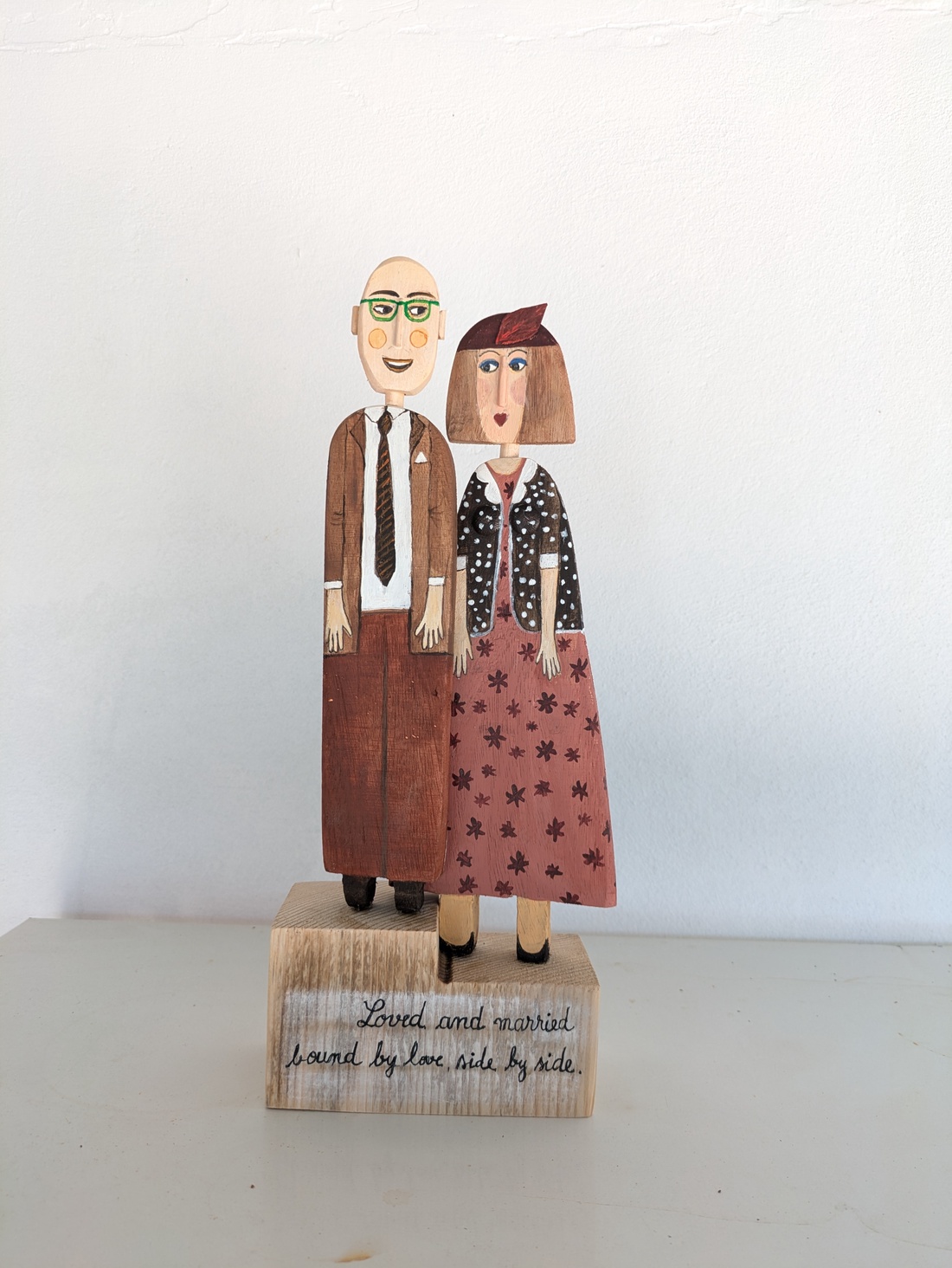 Cuplu - arte vizuale și accesorii - sculptură - statuie lemn - Artynos.ro Cuplu - arte vizuale și accesorii - sculptură - statuie lemn - Artynos.ro
