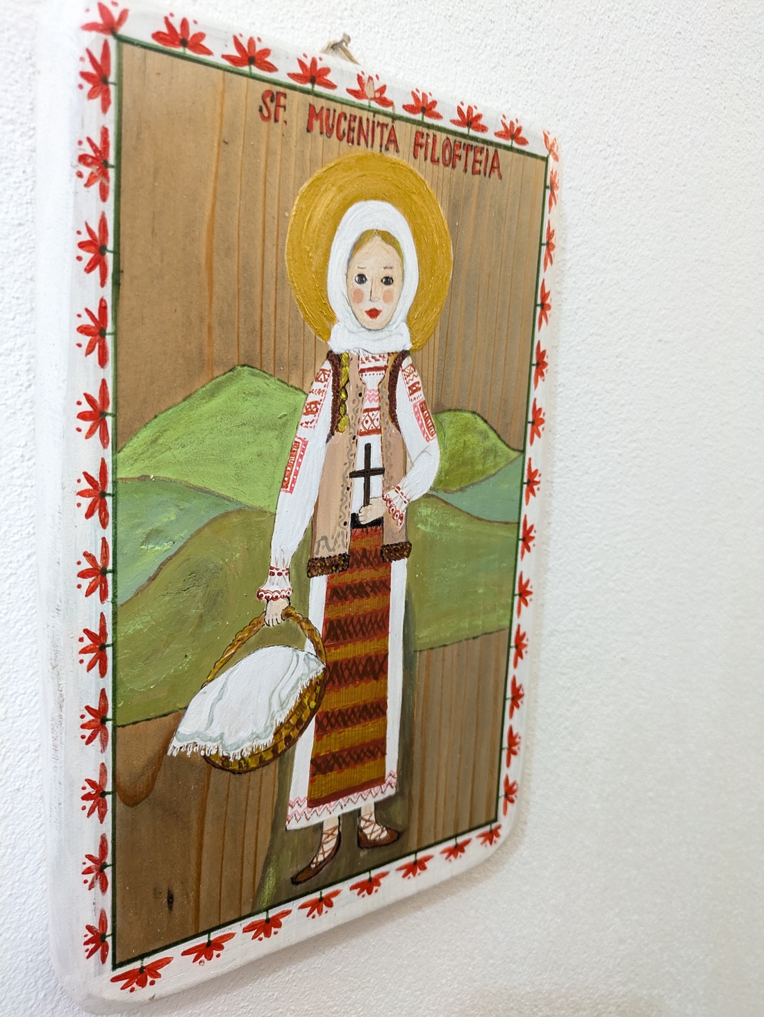 Sf.Mucenita Filofteia - arte vizuale și accesorii - picturi - pictură acrilică - Artynos.ro Sf.Mucenita Filofteia - arte vizuale și accesorii - picturi - pictură acrilică - Artynos.ro