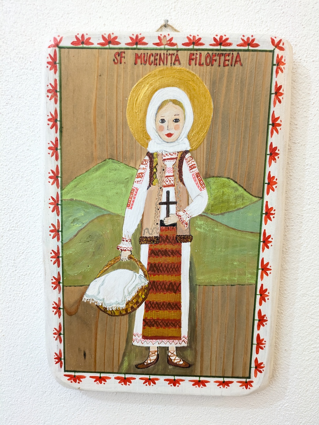 Sf.Mucenita Filofteia - arte vizuale și accesorii - picturi - pictură acrilică - Artynos.ro Sf.Mucenita Filofteia - arte vizuale și accesorii - picturi - pictură acrilică - Artynos.ro