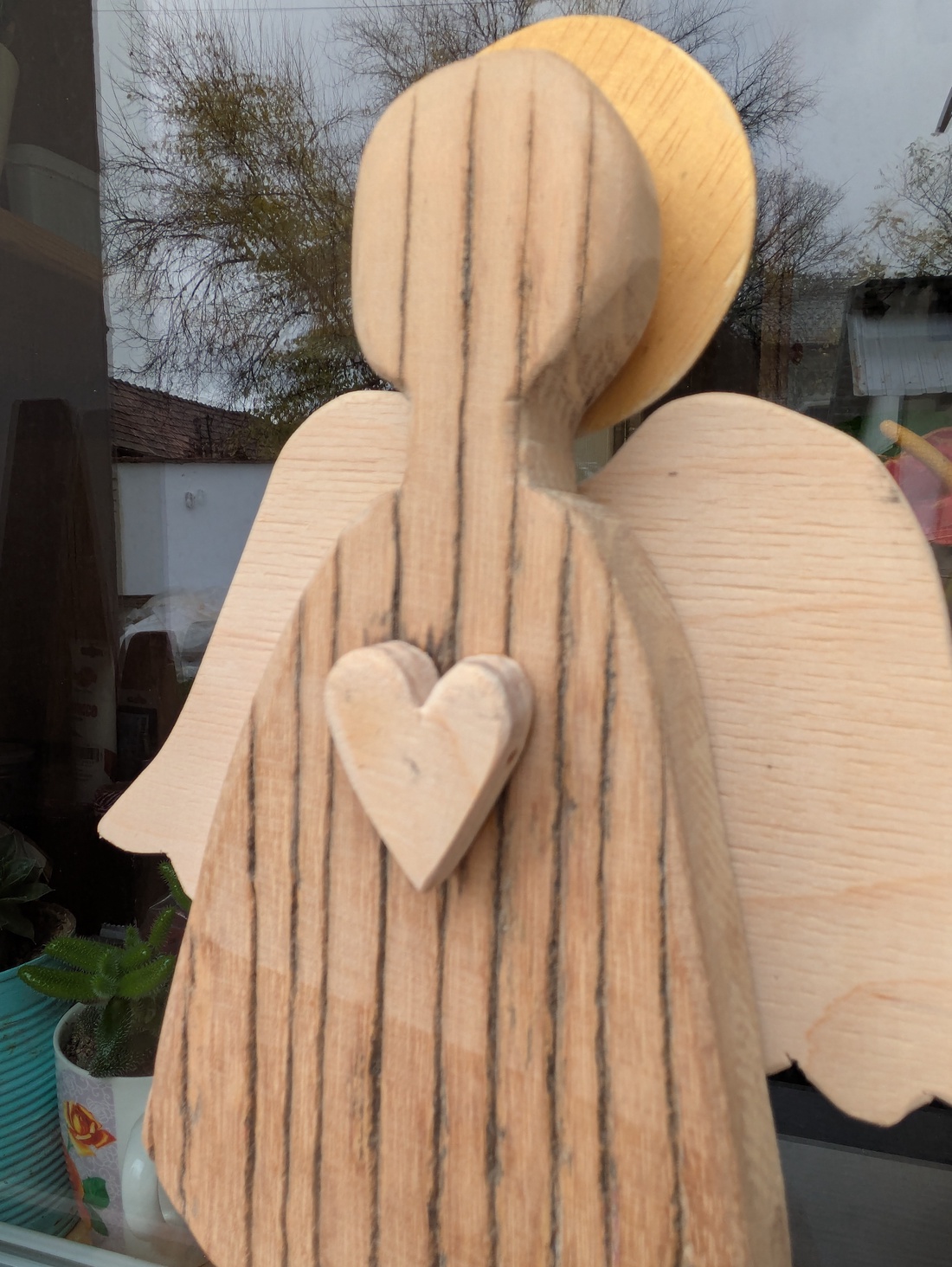 Inger din lemn reciclat. - crăciun - cadouri de moș crăciun - cadouri de moș crăciun - Artynos.ro