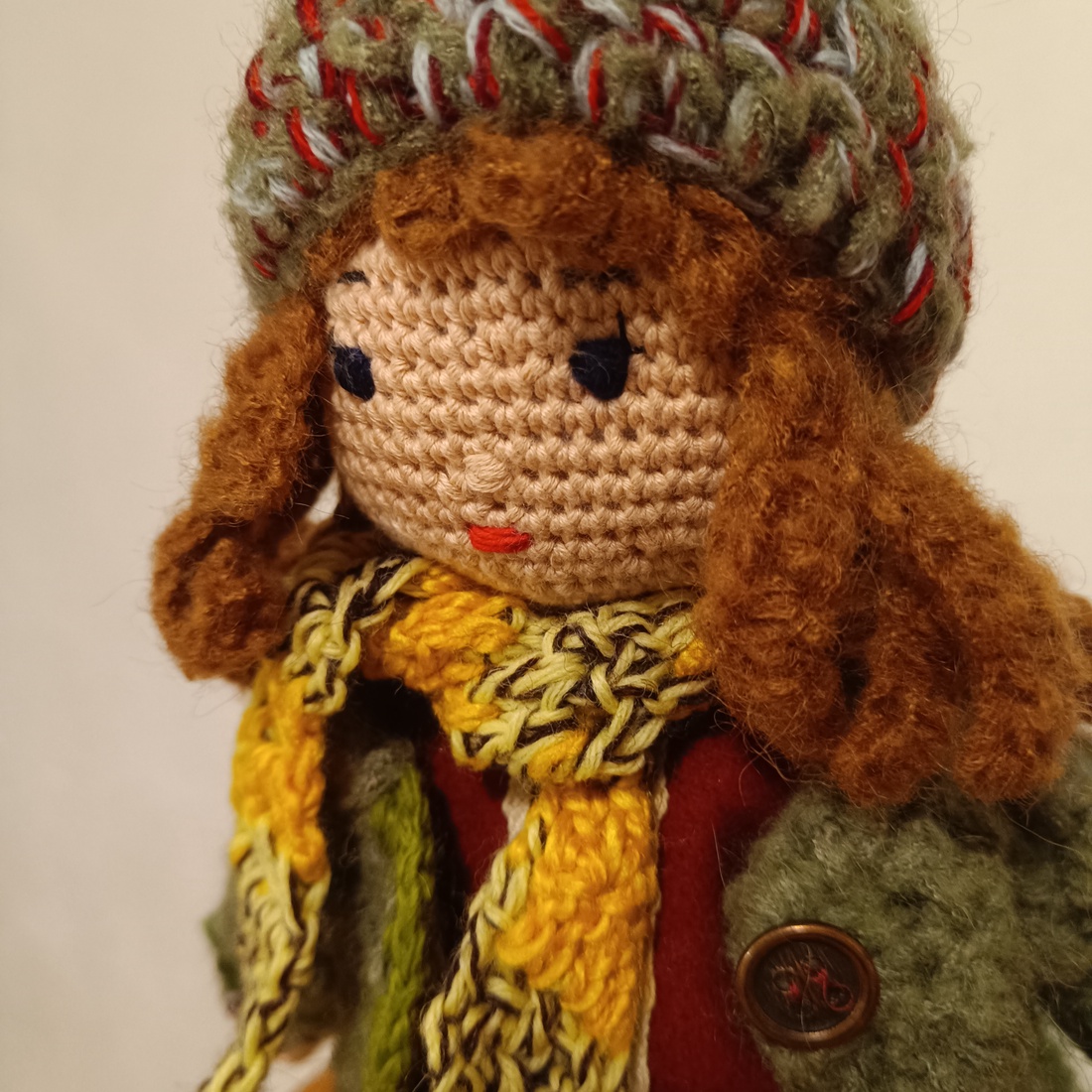 Papusa crosetata - jucării și echipamente pentru copii - plușuri - păpușă croșetată, păpușă de pluș - Artynos.ro