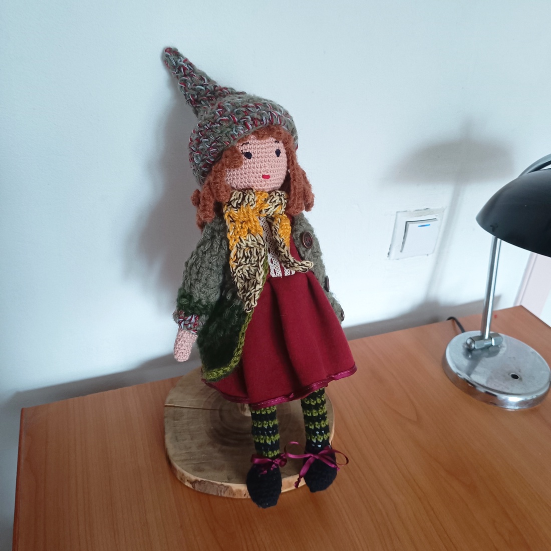 Papusa crosetata - jucării și echipamente pentru copii - plușuri - păpușă croșetată, păpușă de pluș - Artynos.ro