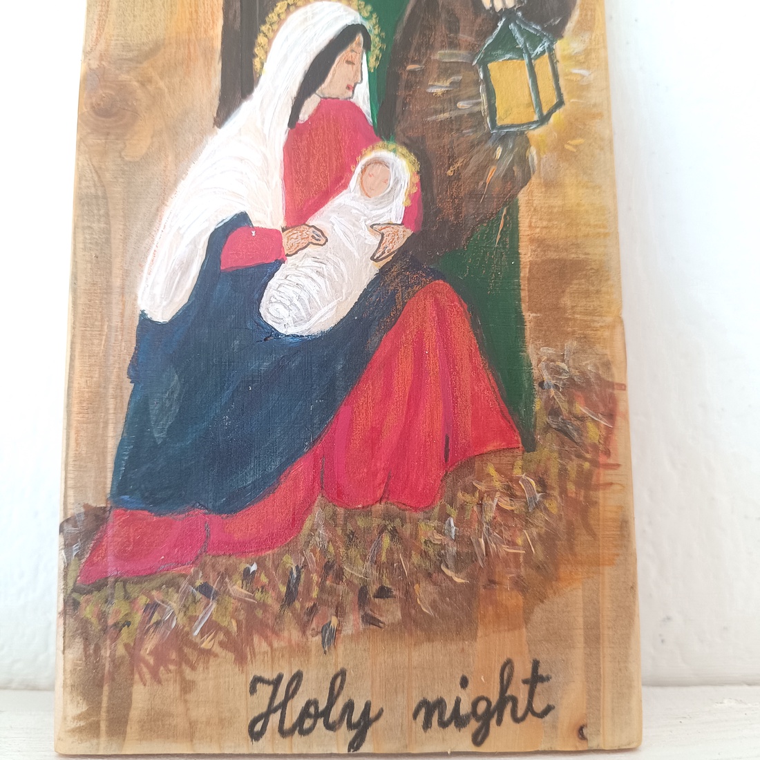 Noapte sfanta. Pictura pe lemn - casă & stil de viață - accesorii religioase - icoane cu sfinți - Artynos.ro