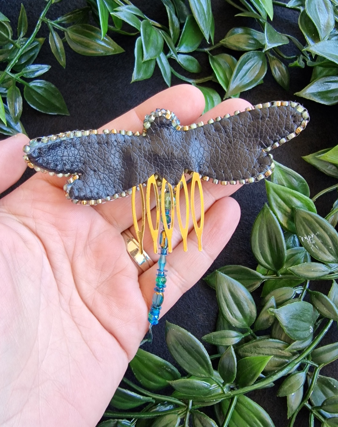 Accesoriu par Libelula - bijuterii - broșe - Artynos.ro