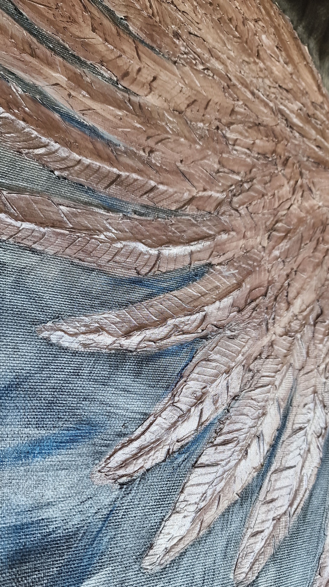 Aripi de inger - arte vizuale și accesorii  - picturi - pictură acrilică - Artynos.ro