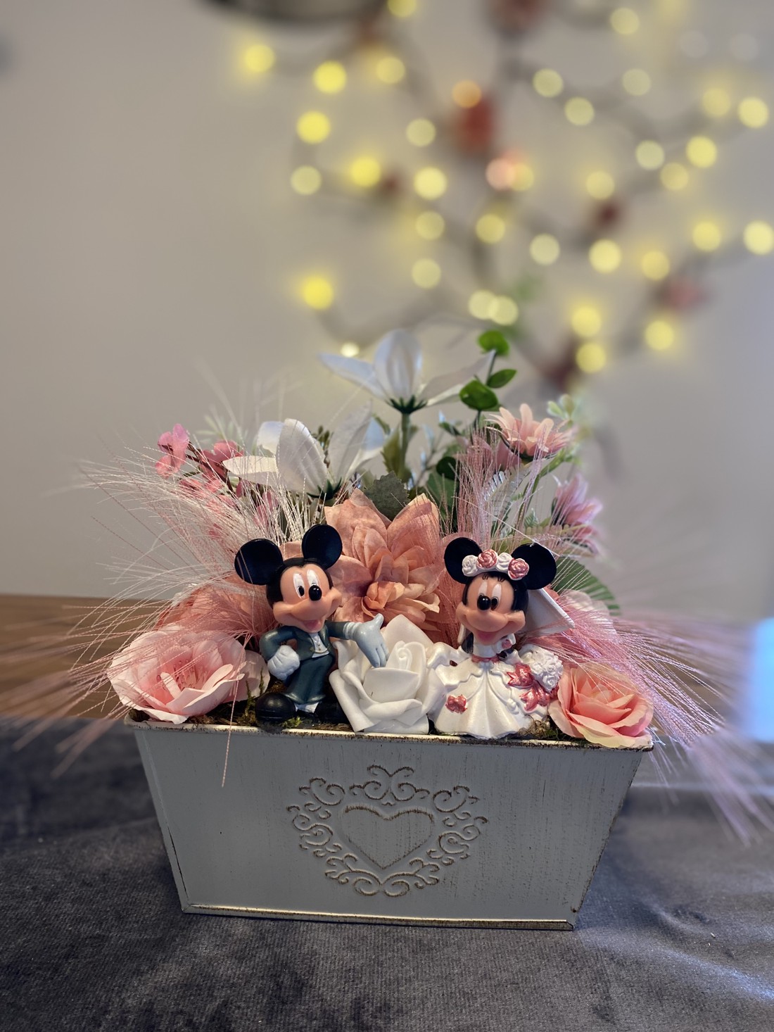Decorațiuni pentru masă Disney Mickey și Minnie  - casă & stil de viață - decorațiuni de casă - accesorii florale - cutii cu flori - Artynos.ro