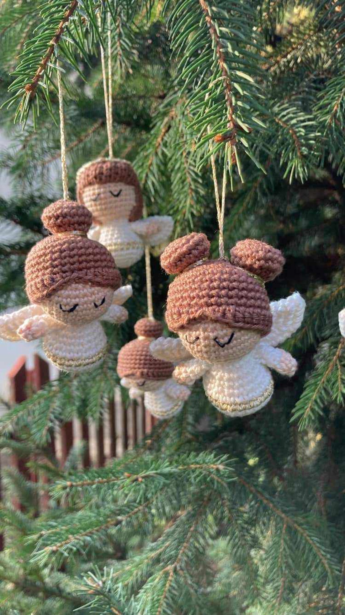 Ornament înger croșetat - - Artynos.ro Ornament înger croșetat - - Artynos.ro