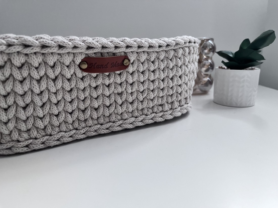 Coș oval - casă & stil de viață - materiale de depozitare și sortare - coșuri depozitare - Artynos.ro