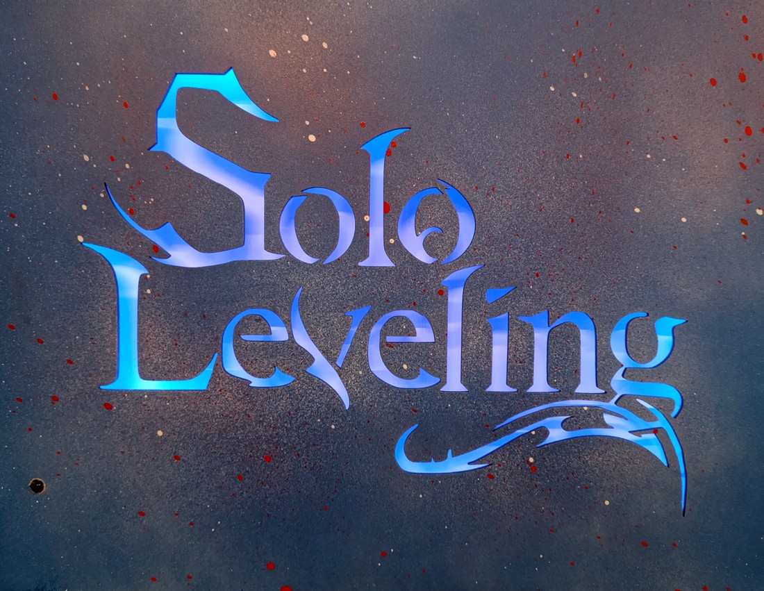 Solo Leveling - pictură murală iluminată - - Artynos.ro Solo Leveling - pictură murală iluminată - - Artynos.ro