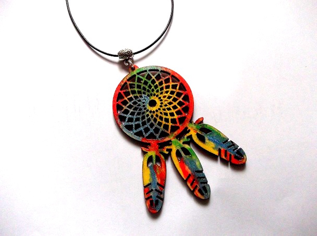 pandantiv cu Dreamcatcher din lemn 46898 - bijuterii - coliere - coliere cu pandantive - Artynos.ro pandantiv cu Dreamcatcher din lemn 46898 - bijuterii - coliere - coliere cu pandantive - Artynos.ro