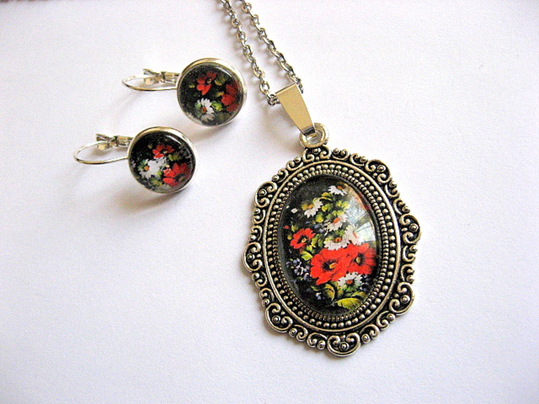 Set bijuterii model floral 29245 - bijuterii - seturi de bijuterii - Artynos.ro Set bijuterii model floral 29245 - bijuterii - seturi de bijuterii - Artynos.ro