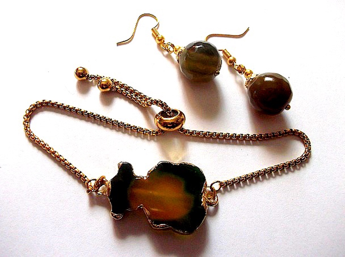 set cu agate 48861 -  - Artynos.ro