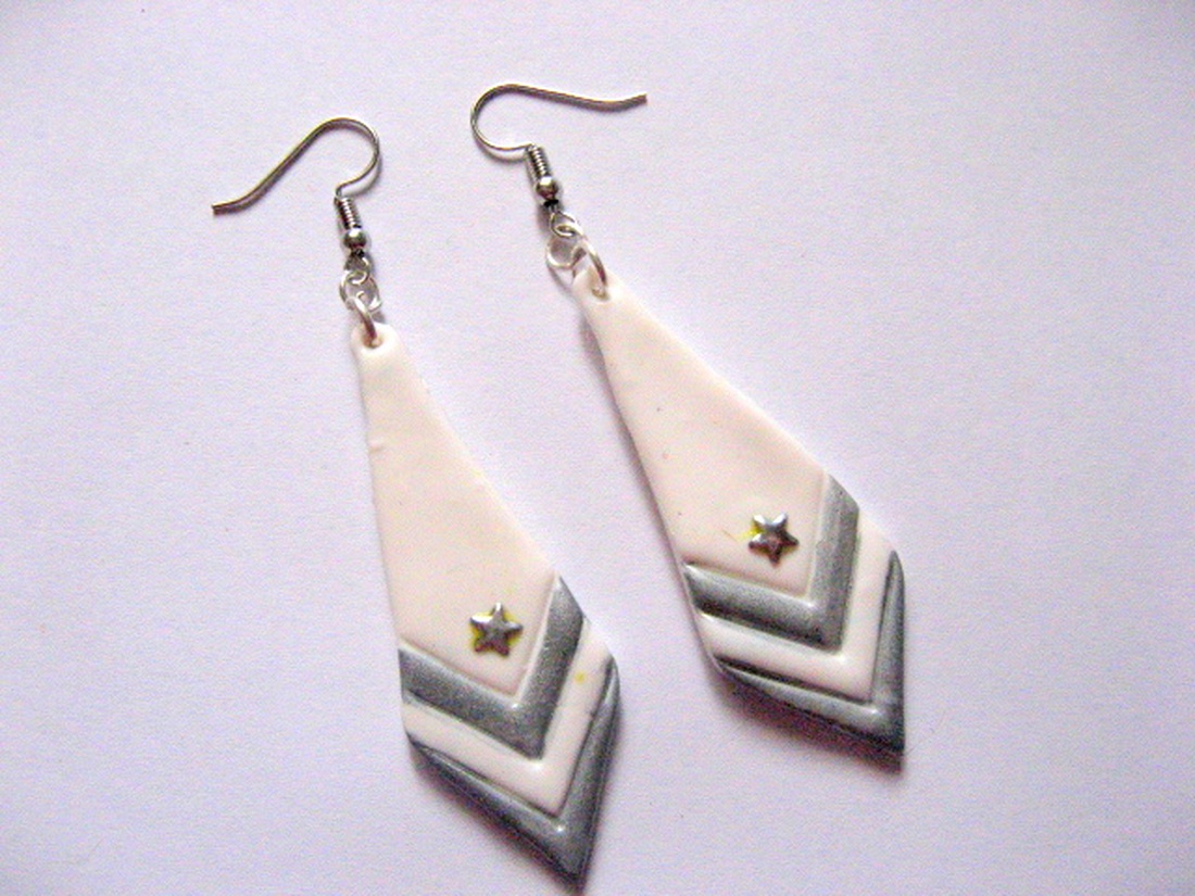 cercei fimo 50483 - bijuterii - cercei - cercei lungi - Artynos.ro