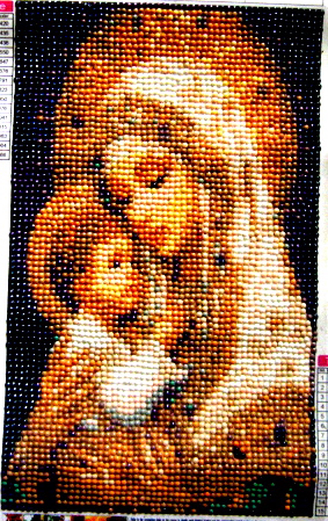 goblen cu diamante cu MAICA DOMNULUI 50529 - arte vizuale și accesorii  - imagini cu broderii - tablou textil din fetru - Artynos.ro