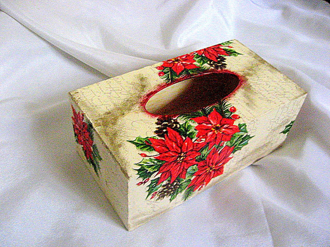 Cutie pt servetele de craciun 50632 - casă & stil de viață - accesorii pentru echipamente de bucătărie - accesorii de servire - inele șervețele masă, suport șervețel - Artynos.ro
